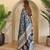 Blue Dola Viscose Digital Printed Saree
