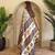 Cream Dola Viscose Digital Printed Saree