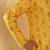 Cotton blend geometric printed yellow kurta and pyjamas
