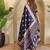 Navy Blue Dola Viscose Digital Printed Saree
