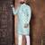 Sky embroidery thread work men's kurta and Pyjamas for Mens