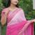 Rani Pink dual Shaded Georgette Saree