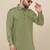 Cotton green pathani kurta and salwar