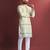 Cream designer daaman men's kurta and Pyjamas for Mens