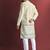 Cream designer daaman men's kurta and Pyjamas for Mens