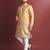 Mustard designer daaman men's kurta and Pyjamas for Mens