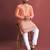 Orange designer daaman men's kurta and Pyjamas for Mens