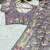 Lavender Chain Stitch Embroidered Butterfly Net Saree