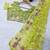 Olive Chain Stitch Embroidered Butterfly Net Saree