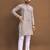 Grey ethnic wear men's kurta and Pyjamas for Mens