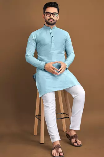 Sky ethnic wear men's kurta and Pyjamas for Mens