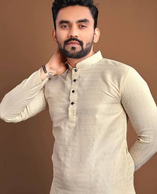 Lemon ethnic wear men's kurta and Pyjamas for Mens 5