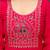 Women Pink Colour elephant Embroidered Kurta Pant Dupatta 