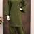 Mehendi embroidery and thread work cotton semi stitched salwar suit