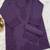 Violet embroidery and thread work cotton semi stitched salwar suit