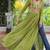 Green pink navratri special 14kg rayon kutchi gamthi work kurti-Full Stitched Free Size