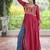 Pink pink navratri special 14kg rayon kutchi gamthi work kurti-Full Stitched Free Size