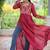Pink pink navratri special 14kg rayon kutchi gamthi work kurti-Full Stitched Free Size