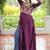 Wine pink navratri special 14kg rayon kutchi gamthi work kurti-Full Stitched Free Size