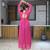 Pink navratri special kutchi work with gota patii & mirror work kurti-Full Stitched Free Size