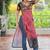 Black navratri special kutchi gamthi work with printed kurti-Full Stitched Free Size