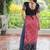 Black navratri special kutchi gamthi work with printed kurti-Full Stitched Free Size