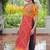 Yellow navratri special kutchi gamthi work with printed kurti-Full Stitched Free Size