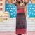 Black navratri special kutchi gamthi work with printed kurti-Full Stitched Free Size