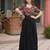 Black navratri special rayon kutchi gamthi kodi work gown