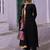 black organza kurta with pant & dupatta