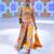 multicolor embroidered crepe lehenga
