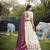 off white Khadi Cotton lehenga choli with Sequin Embroidery