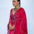 pink embroidered chanderi lehenga
