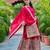 Pink Princess: Pure Chinnon Silk Top-Sharara Set with Intricate Embroidery