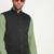 Cotton green kurta and pyjama with twill green nehru jacket