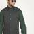 Cotton olive green kurta pyjama with nehru jacket