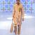 Yellow printed crepe kurta pajama