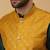 Men's green kurta and churidar with sequenced cotton silk nehru jacket