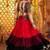 multicolor Viscose Cotton Multi Thread Mirror Work Navratri fully stitched lehenga choli