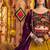 multicolor Viscose Cotton Multi Thread Mirror Work Navratri fully stitched lehenga choli