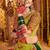 parrot green Viscose Cotton Thread Embroidered Mirror Work Navratri fully stitched lehenga choli
