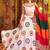 white Viscose Cotton Thread Embroidered Mirror Work Navratri fully stitched lehenga choli