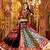 multi Viscose Rayon Thread Embroidered Mirror Work fully stitched lehenga choli