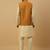 Men's beige kurta and churidar with jacquard ethnic nehru jacket