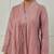 Light purple solid chanderi anarkali