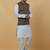Men's sky blue kurta and churidar with jacquard ethnic motifs printed nehru jacket
