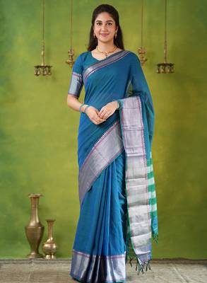rama narayanpet woven cotton saree 3