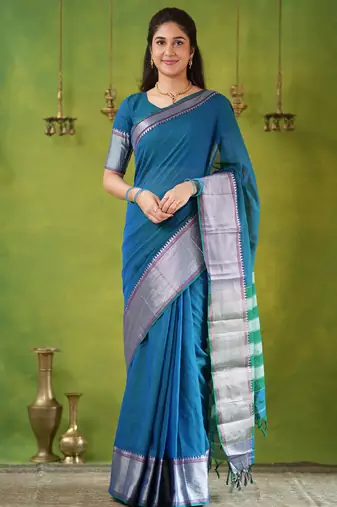 rama narayanpet woven cotton saree