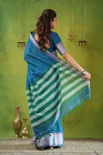 rama narayanpet woven cotton saree