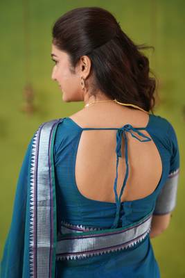 rama narayanpet woven cotton saree 6